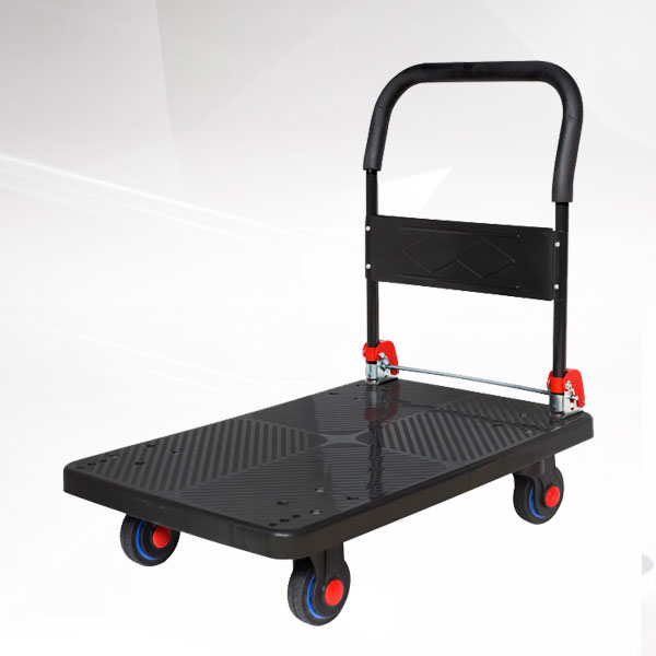 黑色单层平板车